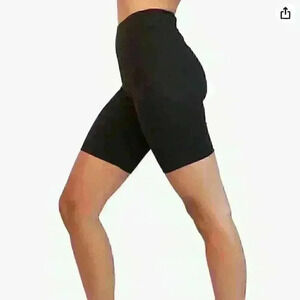 Black High Waisted Bike Shorts - 3 Inch
